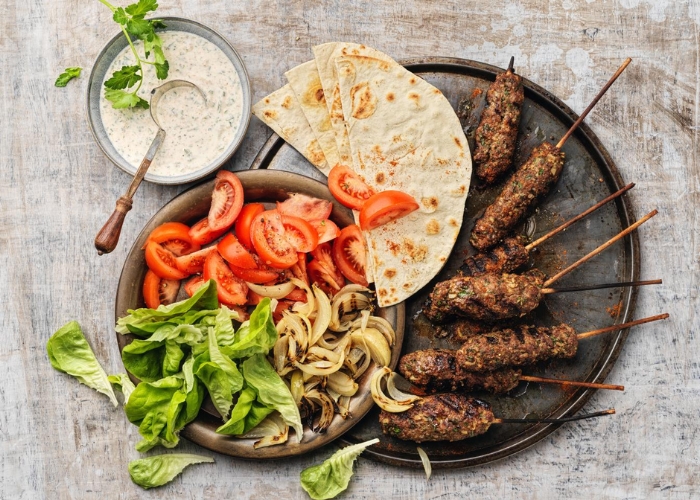 Kebab món ăn nổi tiếng của Thổ Nhĩ Kỳ. Ảnh: Fooby