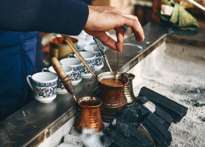 Cà phê Thổ Nhĩ Kỳ nổi tiếng với vị đậm, ngon. Ảnh: Simexco Daklak