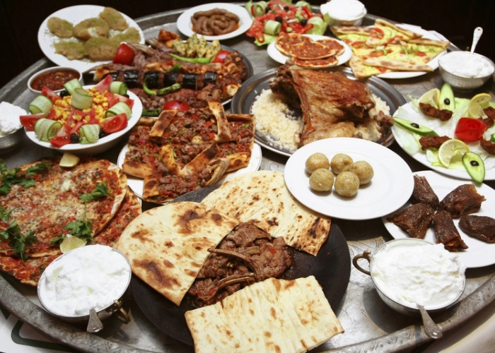 Ẩm thực vùng Đông Nam Thổ Nhĩ Kỳ. Ảnh: MIA.vn