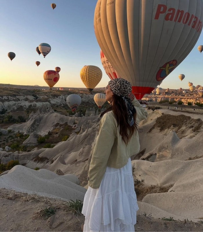 Göreme là trung tâm của lễ hội khinh khí cầu. Ảnh: sultan_cihangireser
