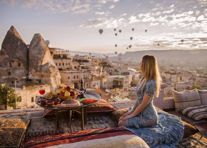 Lễ hội ở Thổ Nhĩ Kỳ ảnh hưởng văn hóa Ottoman. Ảnh: Tour du lịch