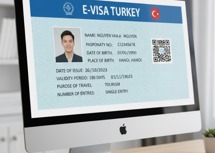 Giấy tờ cần chuẩn bị khi nhập cảnh Thổ Nhĩ Kỳ. Ảnh: Hanoiskytours