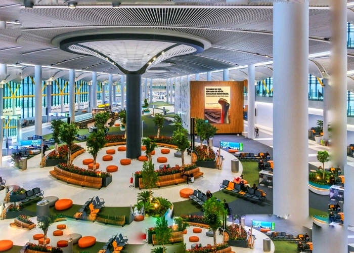 Các sân bay nổi tiếng của Thổ Nhĩ Kỳ. Ảnh: Dân trí