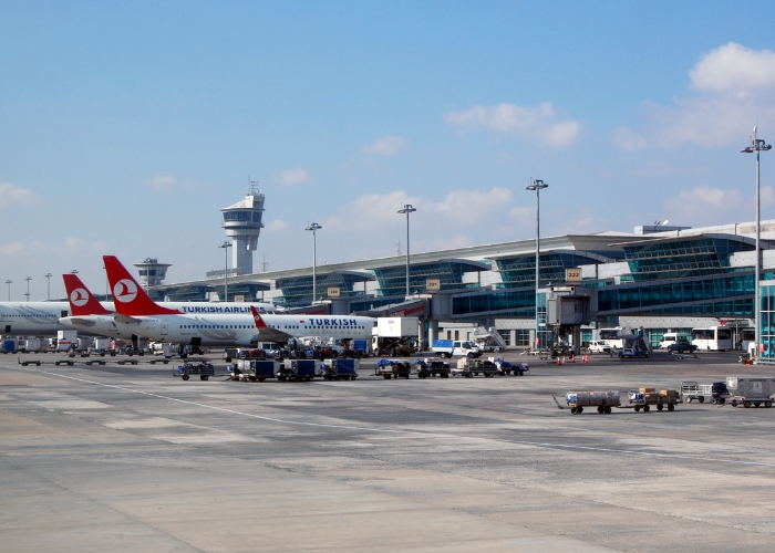 Sân bay nội địa và khu vực Thổ Nhĩ Kỳ. Ảnh: Wikipedia