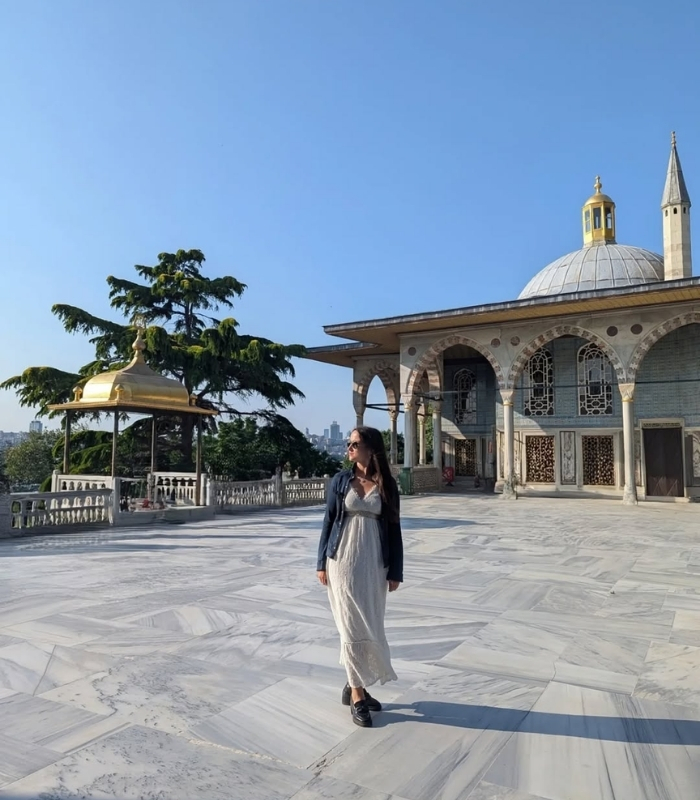 Kiến trúc đặc trưng của Cung điện Topkapi. Ảnh: ladylaborda
