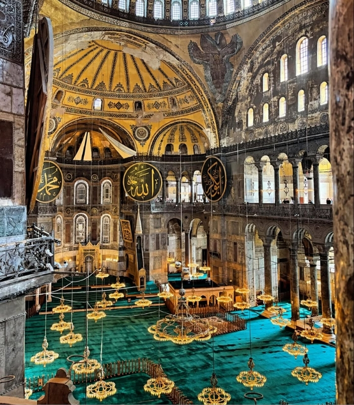 Hagia Sophia biểu tượng lịch sử của Istanbul. Ảnh: jeroen.fritz
