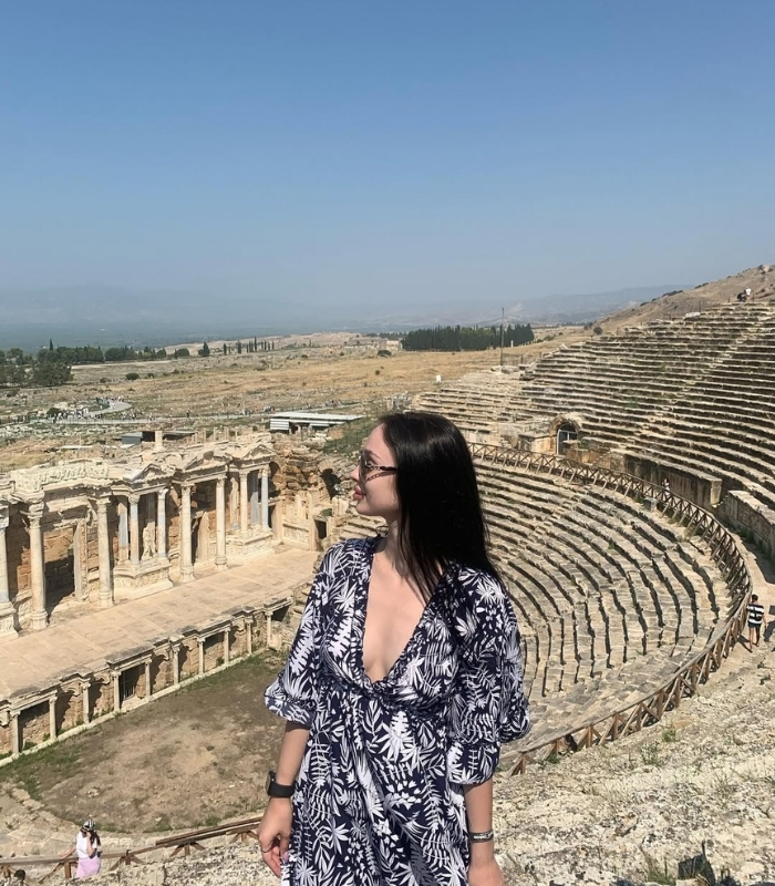 Các công trình nổi bật tại Hierapolis. Ảnh: stnvas