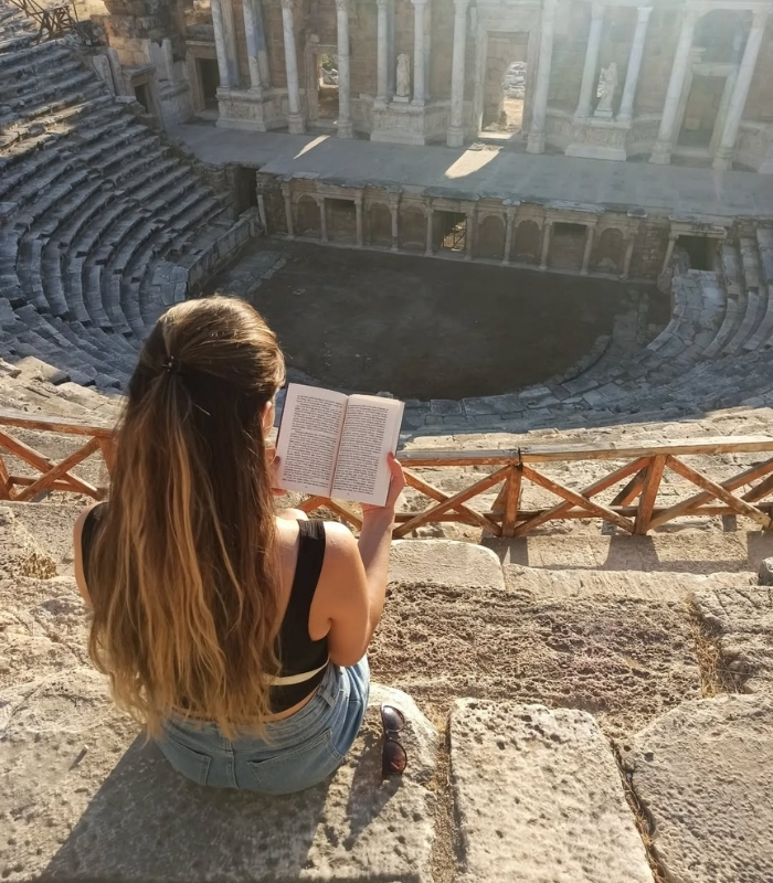Ý nghĩa tâm linh của Hierapolis. Ảnh: yogasalalan