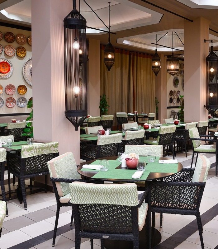 Saray Restaurant. Ảnh: movenpickmarrakech