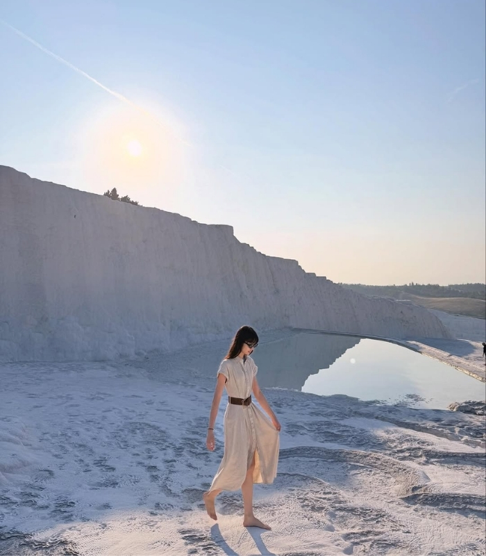 Pamukkale dễ dàng được đưa vào hành trình khám phá. Ảnh: weiwei.wang