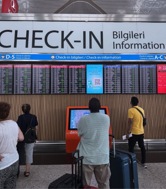 Sân bay Istanbul. Ảnh: aliozantravel