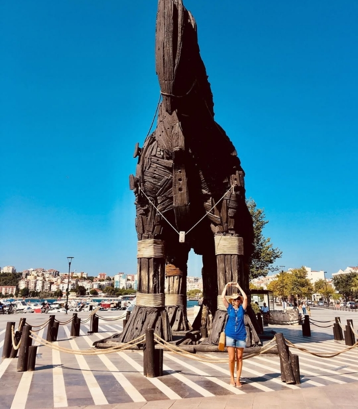 Thành cổ Troy được UNESCO công nhận là Di sản Thế giới. Ảnh: banabiyersoyle