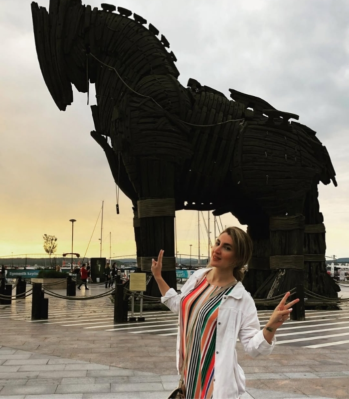 Ý nghĩa của thành cổ Troy. Ảnh: elnareceray