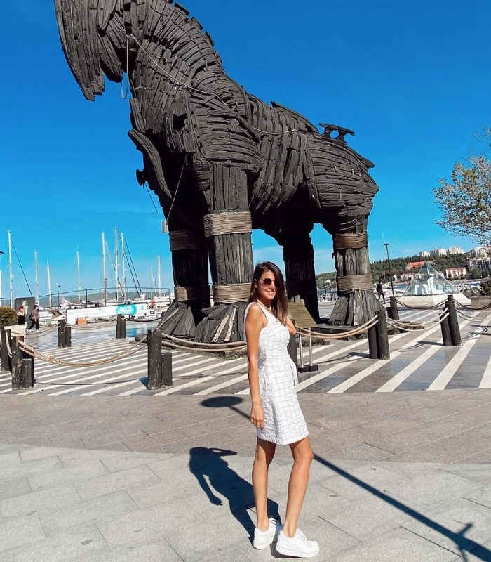 Thành cổ Troy trong thời kỳ Hy Lạp. Ảnh: ebcinege