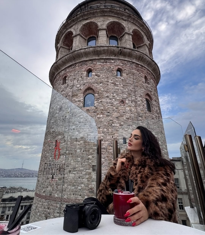 Các khu vực tham quan bên trong tháp. Ảnh: sevinaslan.tr