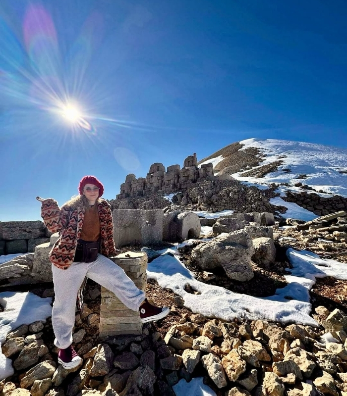 Trải nghiệm khi du lịch Núi Nemrut. Ảnh: dozo.ceramics