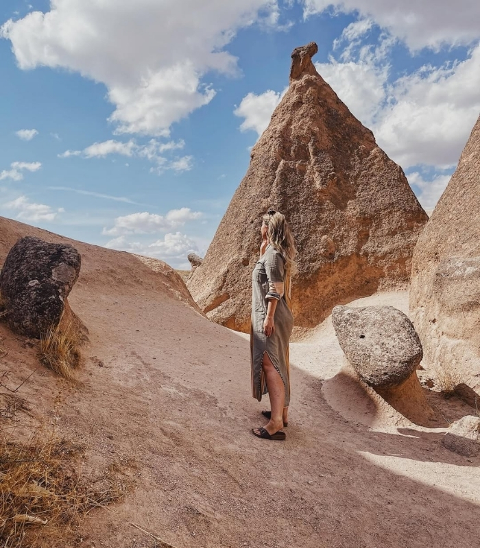 Điểm tham quan nổi bật tại thung lũng nấm. Ảnh: dominique.rubriek