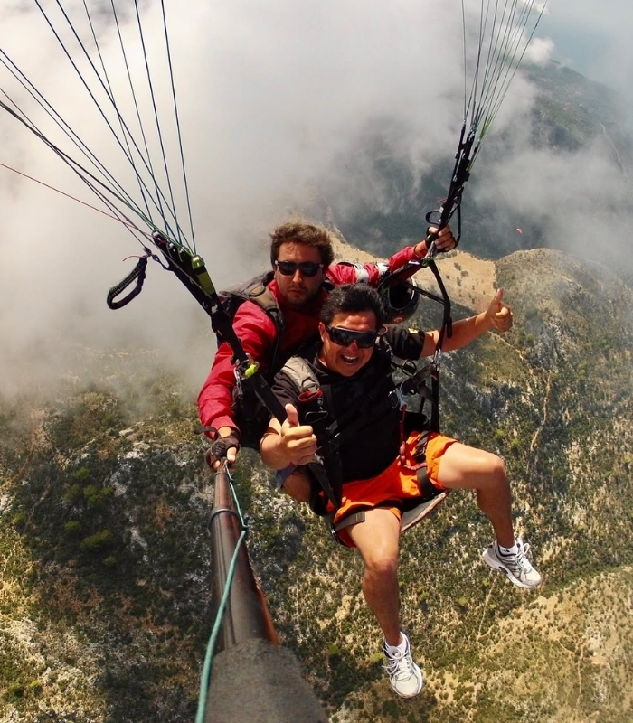 Thời điểm lý tưởng để nhảy dù Fethiye. Ảnh: traveling_zorro