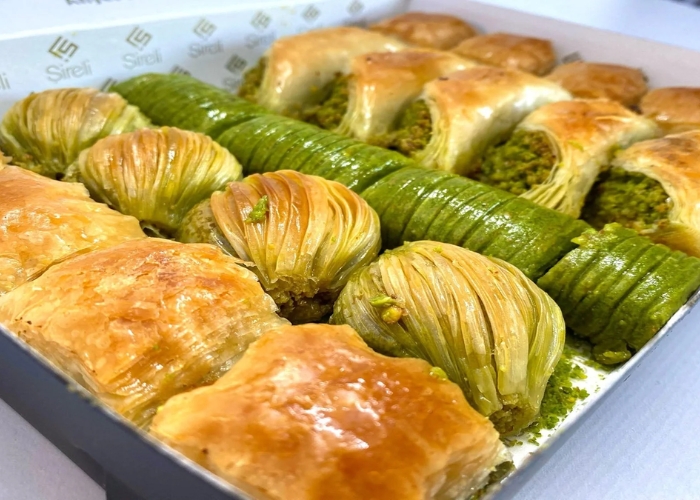 Baklava Antep món bánh ngọt trứ danh. Ảnh: Aladdin