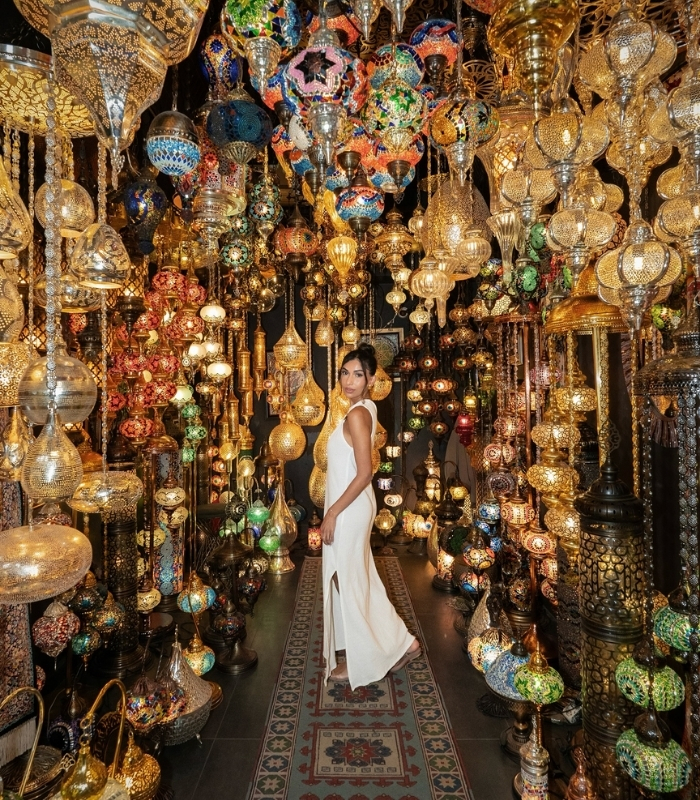 Chợ Grand Bazaar. Ảnh: croissantsandcaviar
