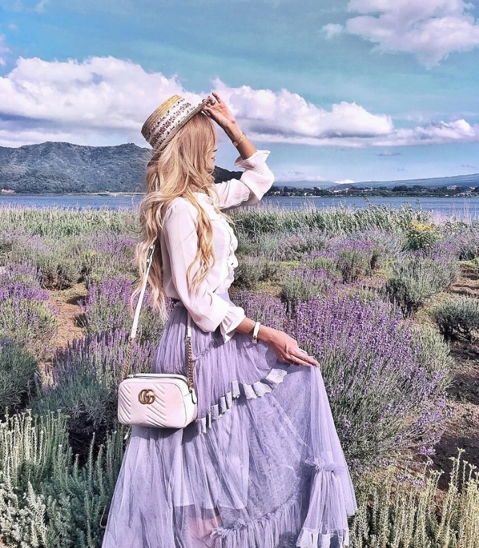 Mùa hoa Lavender. Ảnh: lily_withlove