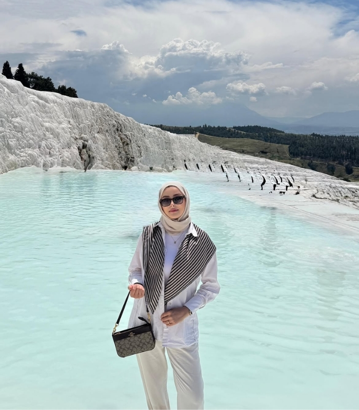 Pamukkale. Ảnh: semanurtks