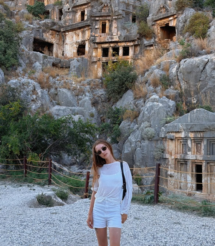 Thành phố cổ và di tích Lycian. Ảnh: lina_shows