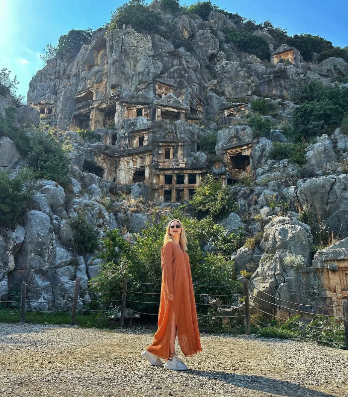 Thành phố cổ Myra. Ảnh: hilaloguzkayaci