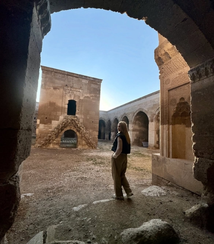 Ağzıkarahan Caravanserai. Ảnh: deepdeepgeziyorum