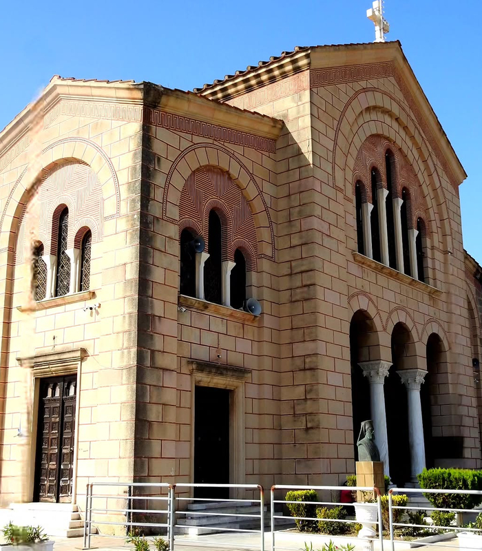 Tu viện Agios Dionysios. Ảnh: henlub50