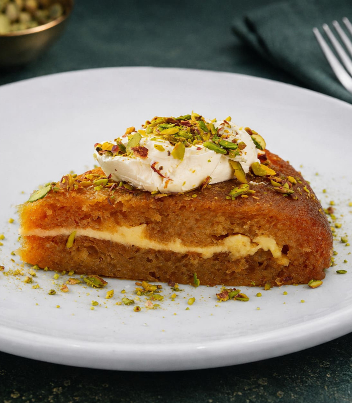 Kaymaklı Ekmek Kadayıfı bánh mì ngọt ngâm si-rô. Ảnh: Baklava